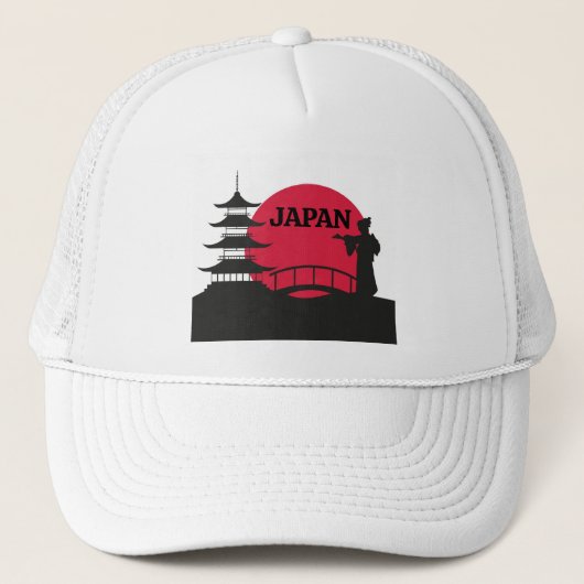 Japan Trucker Hat Pet (Voorkant)