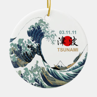 Japan Tsunami 2011 Keramisch Ornament