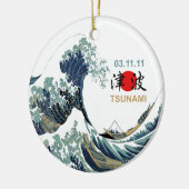 Japan Tsunami 2011 Keramisch Ornament (Links)