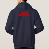 Japan: tsunami aardbeving hoodie (Achterkant)
