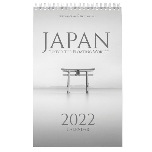 Japan. Ukiyo, het drijvende wereldkalender 2022 Kalender (Hoes)