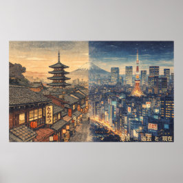 Japan: Van Edo naar Tokio Poster