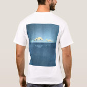 Japan Vaporwave Art Poster T-shirt (Achterkant)