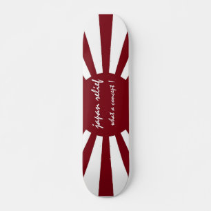 japan verlicht het concept persoonlijk skateboard