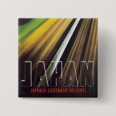 Japan Vierkante Button 5,1 Cm (Voorkant)
