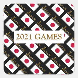 JAPAN VIERKANTE STICKER