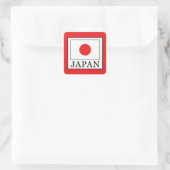 Japan Vierkante Sticker (Tas)
