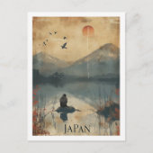 Japan Vintage Beroemde Reisplaats Briefkaart (Voorkant)