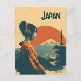 Japan vintage briefkaart