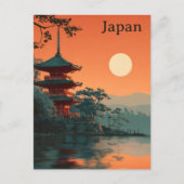 Japan vintage briefkaart (Voorkant)