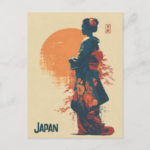 Japan vintage briefkaart