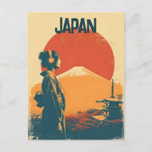 Japan vintage briefkaart