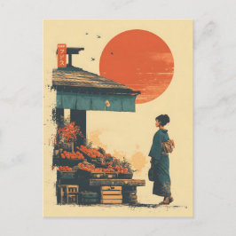 Japan vintage briefkaart