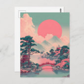 Japan vintage briefkaart (Voorkant / Achterkant)