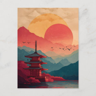 Japan vintage briefkaart