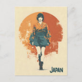 Japan vintage briefkaart (Voorkant)