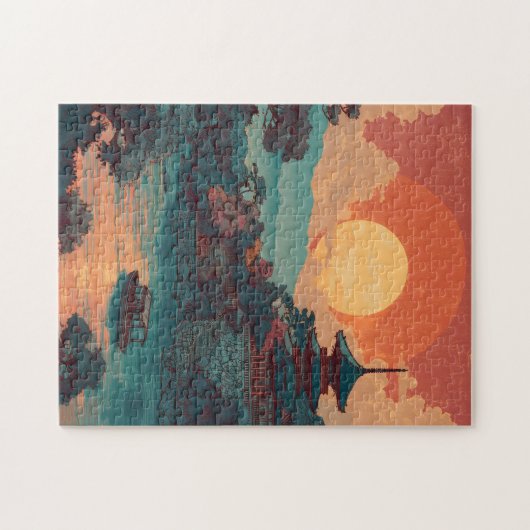 Japan vintage legpuzzel (Horizontaal)