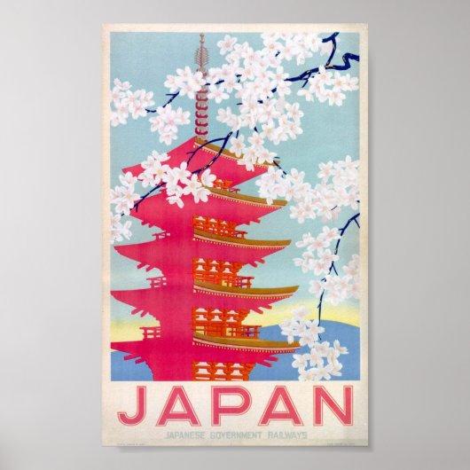 japan vintage poster (Voorkant)