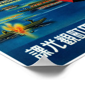 Japan Vintage Poster hersteld (Hoek)