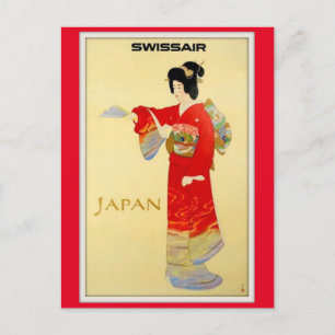 JAPAN vintage-reis Briefkaart