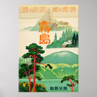 Japan Vintage Travel Poster
