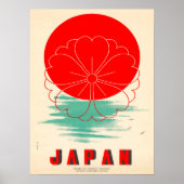 Japan Vintage Travel Poster (Voorkant)