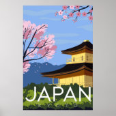 Japan Vintage Travel Poster (Voorkant)