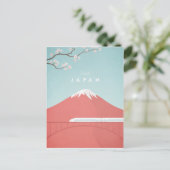 Japan Vintage Travel Poster - Art Briefkaart (Staand voorkant)