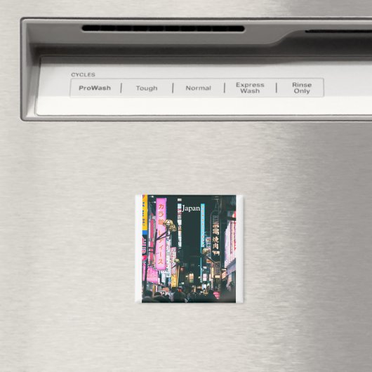 Japan Vintage Travel Toerisme Magneet (Insitu (Vaatwasser))