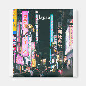 Japan Vintage Travel Toerisme Magneet (Voorkant)