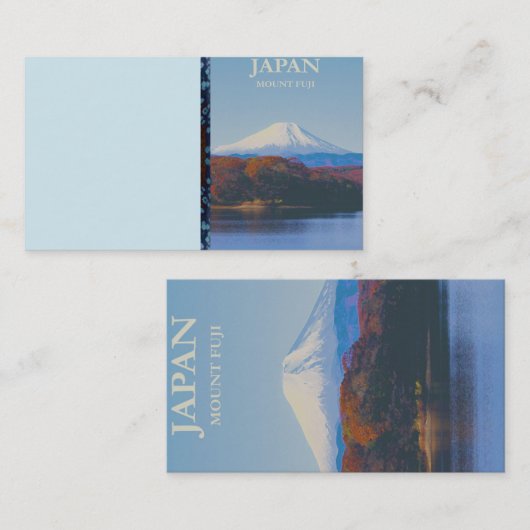 Japan Visitekaartje (Voorkant / Achterkant)