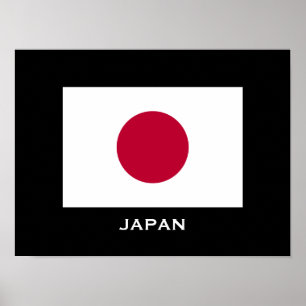 Japan - Vlag Klassiek Poster