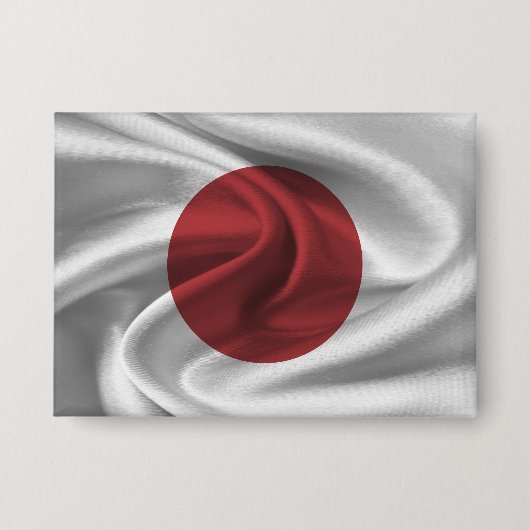 Japan Vlag Knop Button (Voorkant)