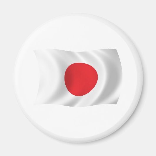 Japan Vlag Magneet (Voorkant)
