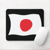 Japan Vlag Muismat (Met muis)