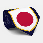 Japan Vlag Persoonlijk Stropdas (Opgerold)