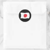Japan Vlag Sticker (Tas)