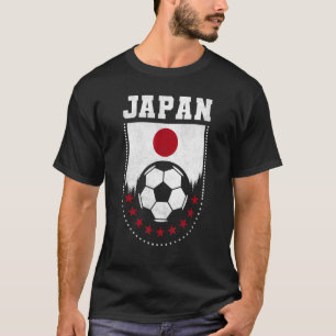 Japan Vlag Voetbal Fan T-shirt