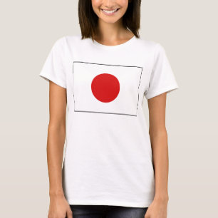 Japan Vlag x Kaart T-shirt