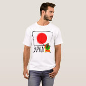 JAPAN (VLAGLIJN) T-SHIRT (Voorkant volledig)