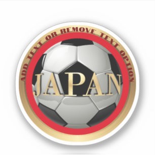 Japan Voetbal Bal Sporten Sticker
