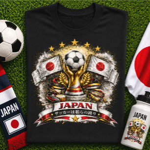 Japan Voetbal Fan Japans Voetbal WK T-shirt