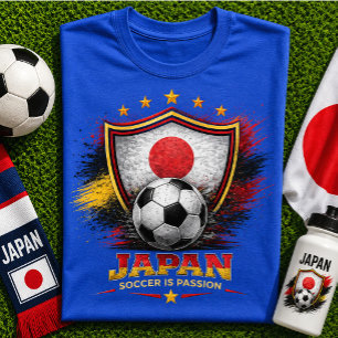 Japan Voetbal Fan Japans Voetbal WK T-shirt