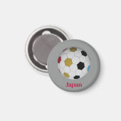 Japan Voetbal Magneet (Voorkant / Achterkant)