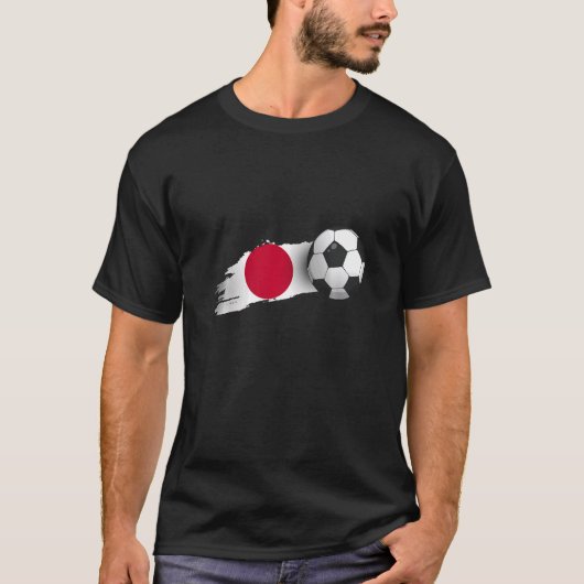 Japan Voetbal T-shirt (Voorkant)
