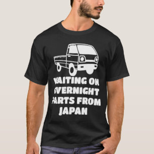Japan wacht op onderdelen Mini Truck Kei 4 wd uit T-shirt