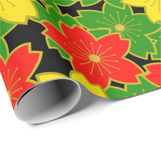 japan washi gestileerd sakura wrappaper cadeaupapier (Rol Hoek)