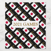 JAPAN WIJN ETIKET (Enkel label)