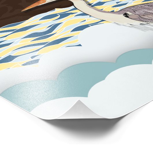 Japan Wildlife Foto Afdruk (Hoek)