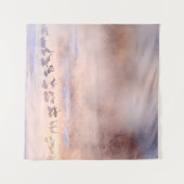 Japan winter natuur. Wildlife scène, sneeuwige nat Wandkleed (Voorkant (horizontaal))